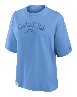 【NIKE】Los Angeles Chargers Rewind Club Logo Nike Men's Powder Blue Los Angeles Chargers Rewind Club Logo